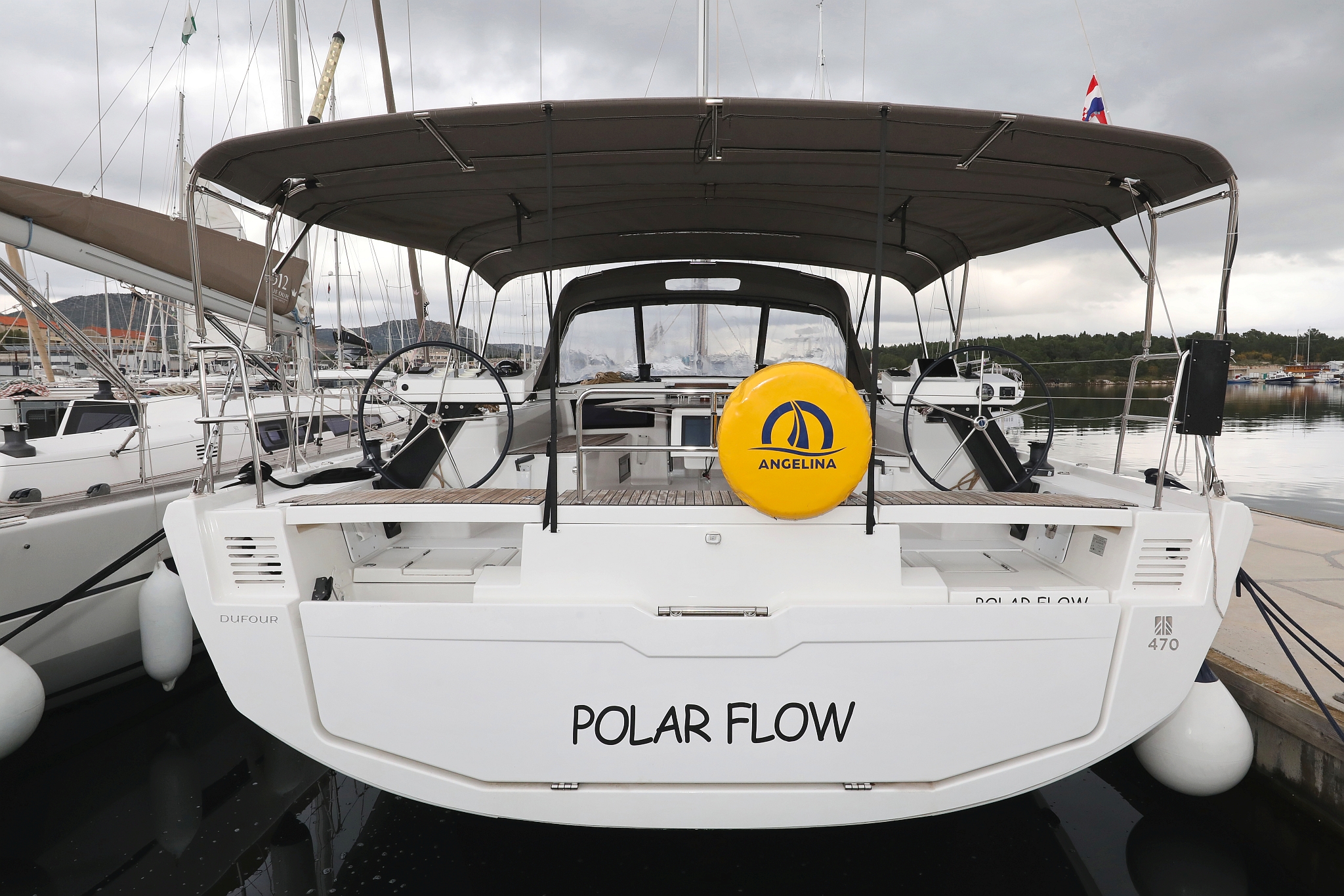 Dufour 470 - 4 cab. - Polar Flow