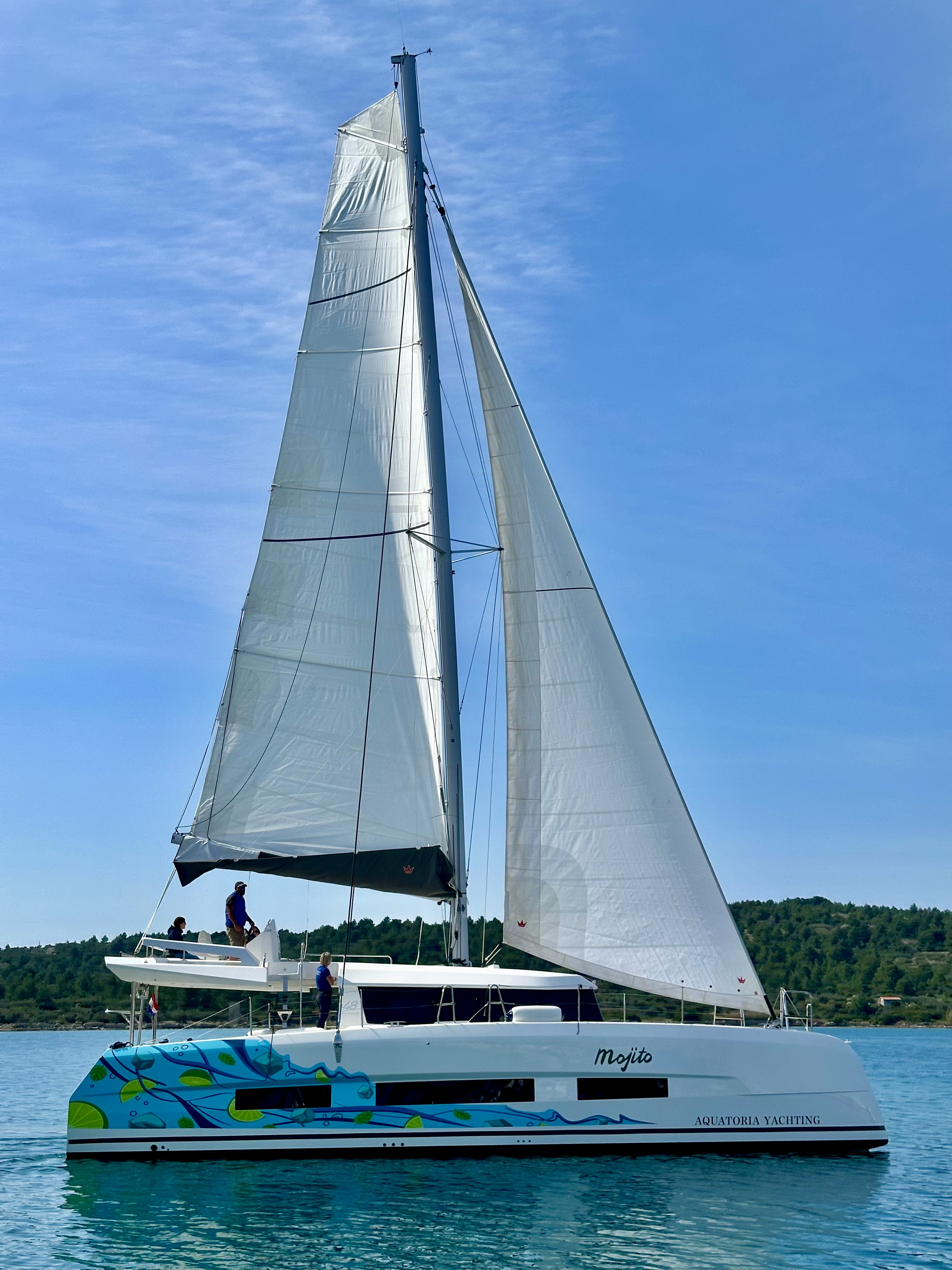 catamaran rental in croatia