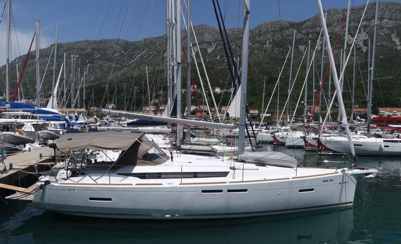 Jadrnica Sun Odyssey 419 Dubrovnik regija, Hrvaška 1 thumbnail